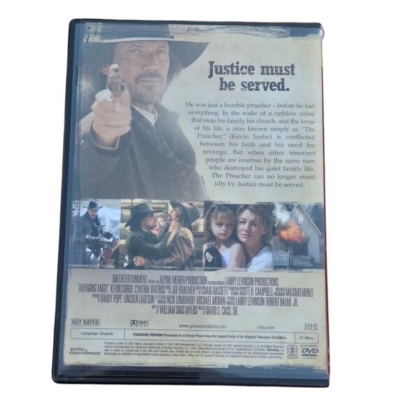 Avenging Angel DVD Kevin Sorbo 2007 Western Drama Wings Hauser Nick Chinlund - Picture 2 of 8